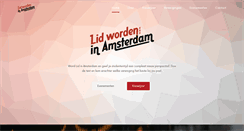 Desktop Screenshot of lidwordeninamsterdam.nl